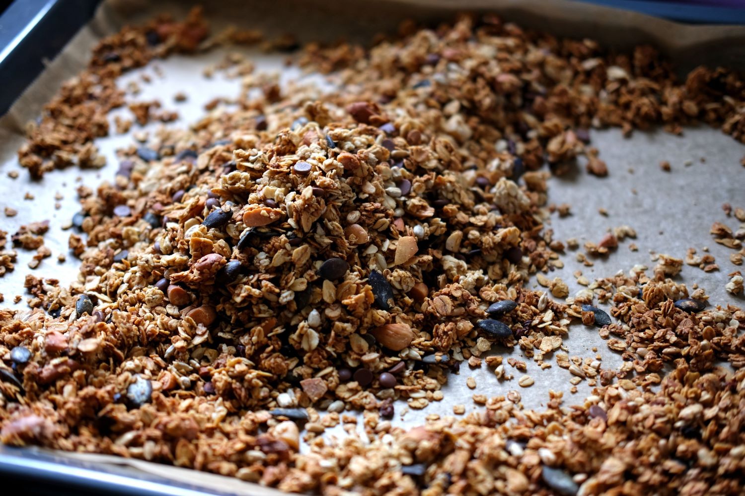 Nutty Tahini and Cacao Granola