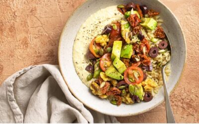 Nuts and Grains Hummus Bowl