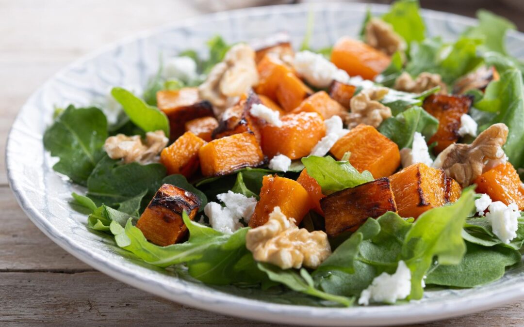 Quinoa and Roasted Sweet Potato Salad 