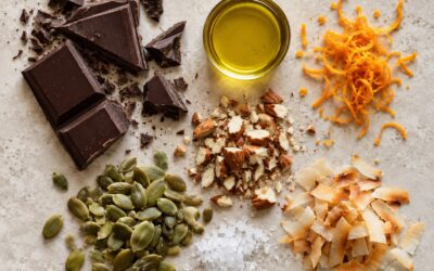 Dark Chocolate Bark with Olive Oil